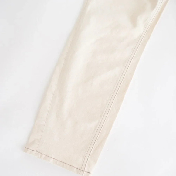 Prana Cream Taper  Denim Size 6-28 - Picture 8 of 15